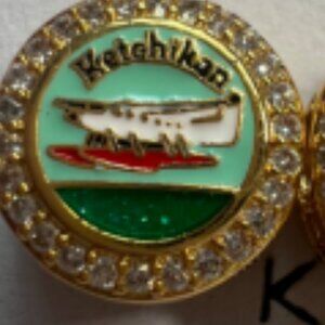 Pandora Gold Ketchikan Travel Alaska Exclusive Dangle Charm